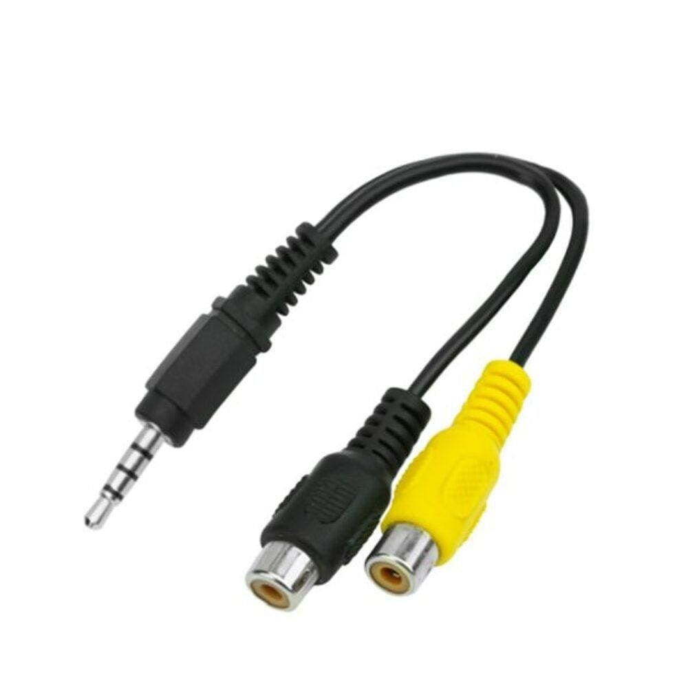 Cabo P3 Estereo X 2 Rca Femea 15 Cm - Pix
