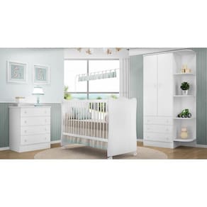 Quarto de Bebê Completo Doce Sonho Lojix - Qmovi