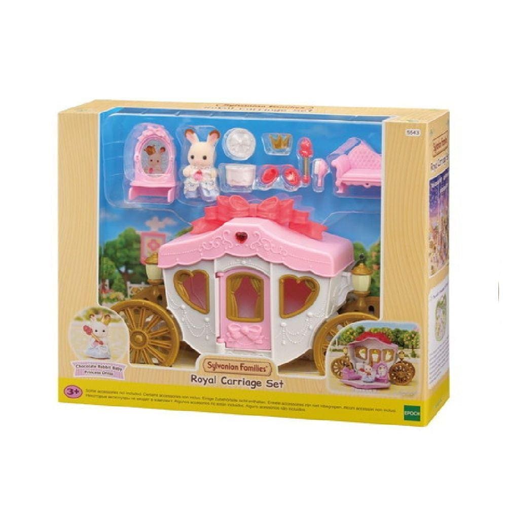 Conjunto carruagem real sylvanian families EPOCH MAGIA