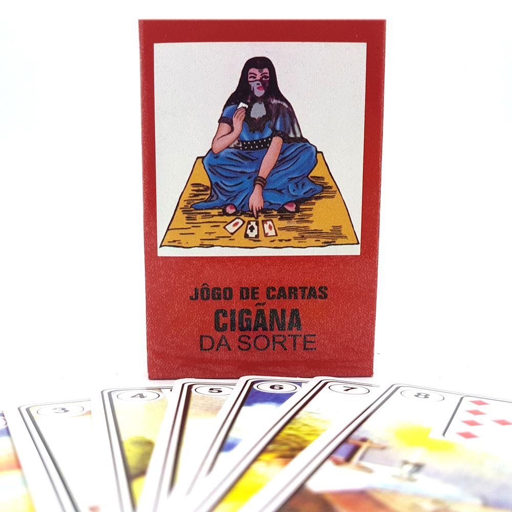 Jogo Cartas Baralho Cigana Do Oriente 36 Cartas E Manual