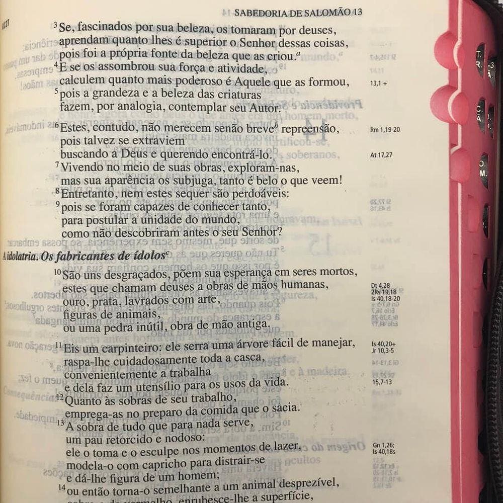 Biblia Jerusalem Media Ziper com indice