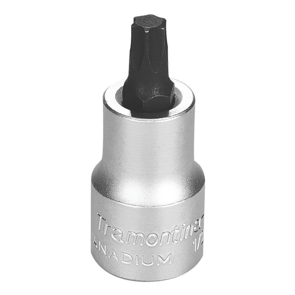 Soquete em Aço Cromo Vanádio Ponta Trafix T40 - Encaixe 1/2" Tramontina Pro Tramontina
