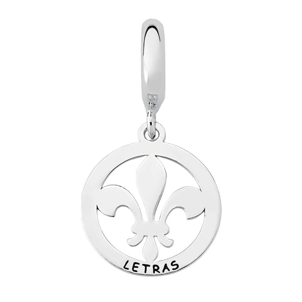 Pingente Prata Link Letras