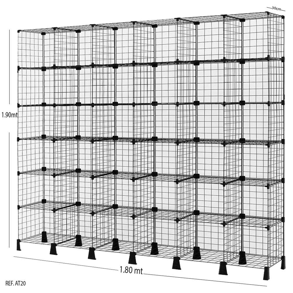 Estante Aramado Modulado 1,90 x 1,80 x 0,30