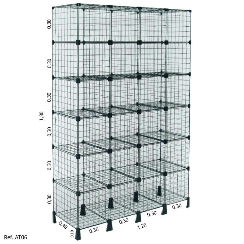 Estante Aramada - 1,20 x 1,90 x 0,40