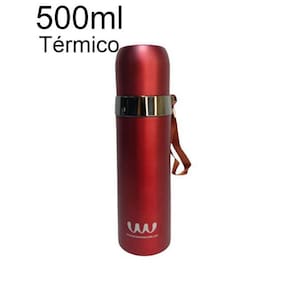 Garrafa Térmica c Copo Fast Click Quente /Frio Top Inox sopa