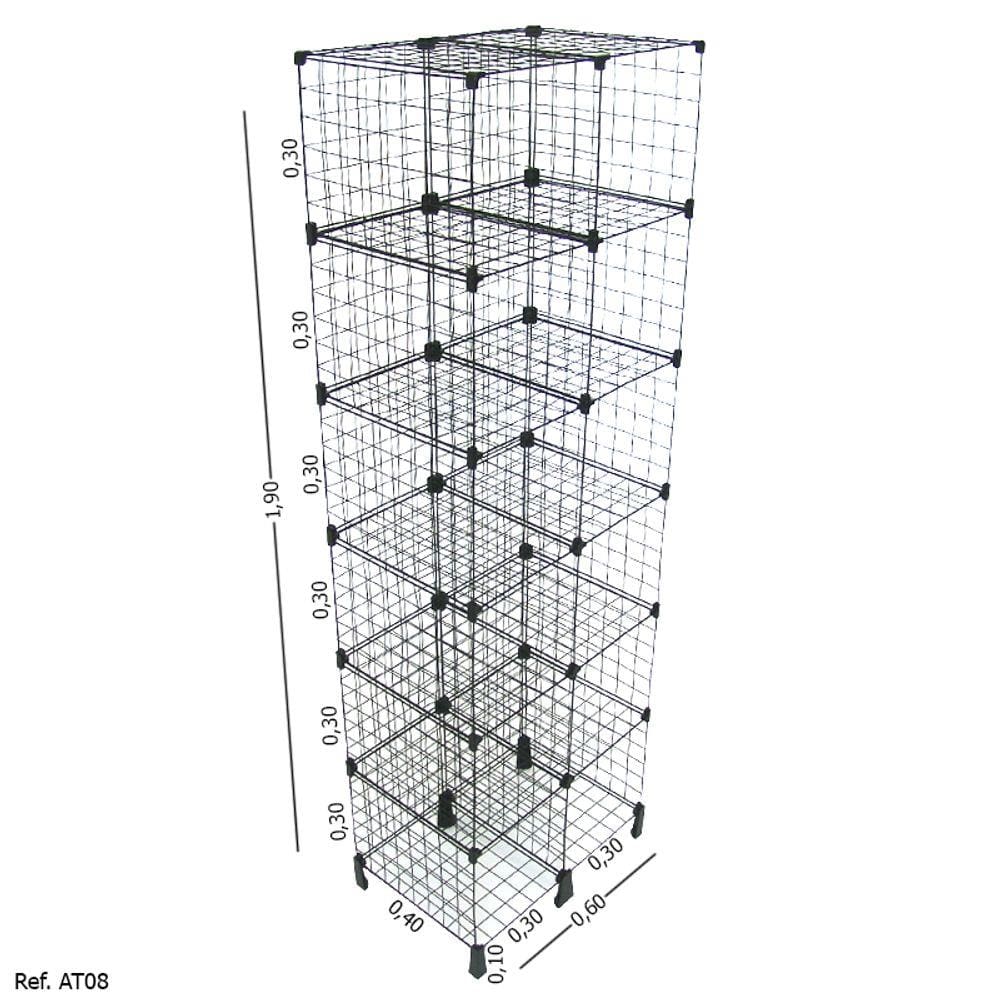 Estante Aramada - 0,60 x 1,90 x 0,40