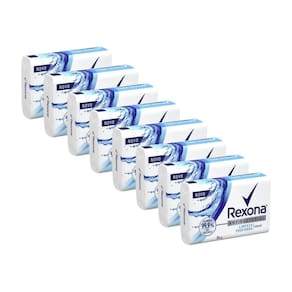 Kit 8 Sabonetes em Barra Antibacterial Limpeza Profunda Rexona 84g