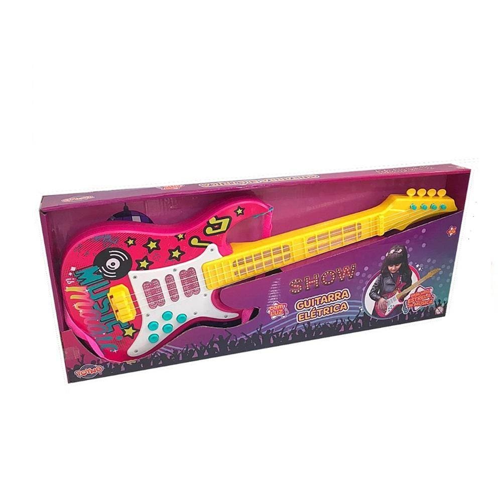 Guitarra Musical Infantil Linha Show Deluxe Toyng