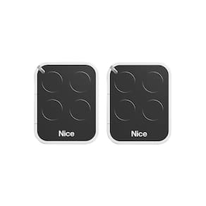 Kit 2 Controle Remoto 433,92 MHz Rolling Code 4 Botões Era One Linear HCS - Nice