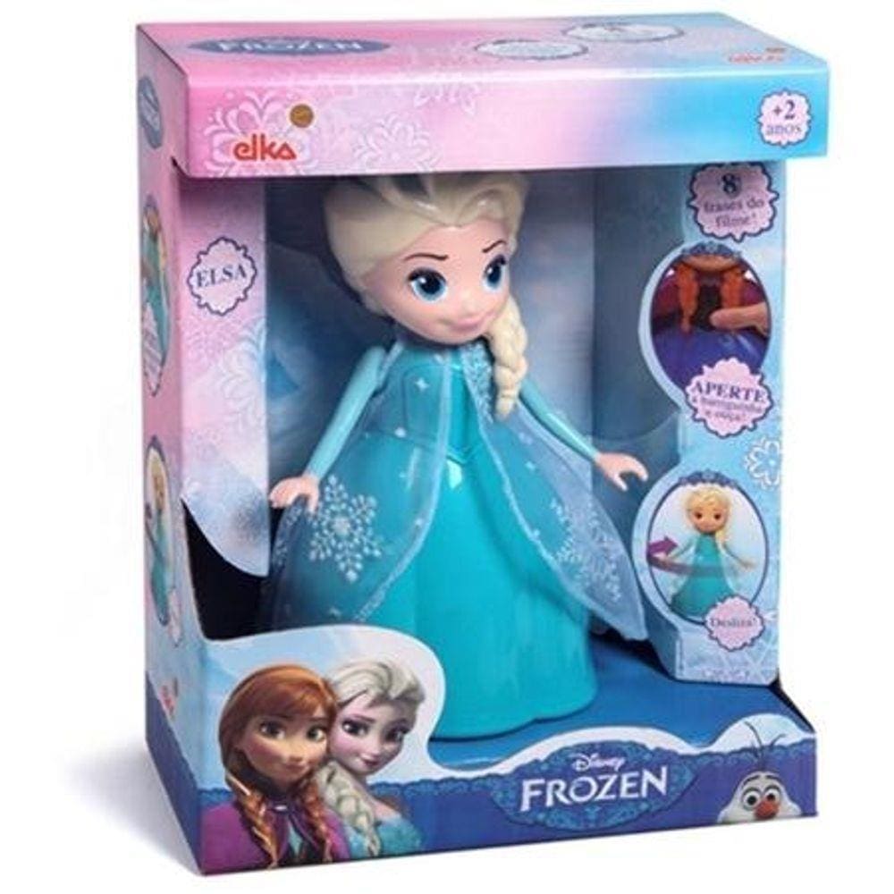 Boneca Elsa Frozen 2 Disney Gigante Grande 55 Cm