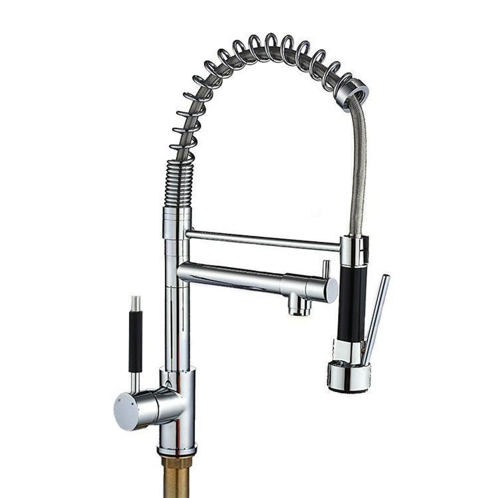 Torneira Gourmet Cozinha Baixa Monocomando Luxo Cromado