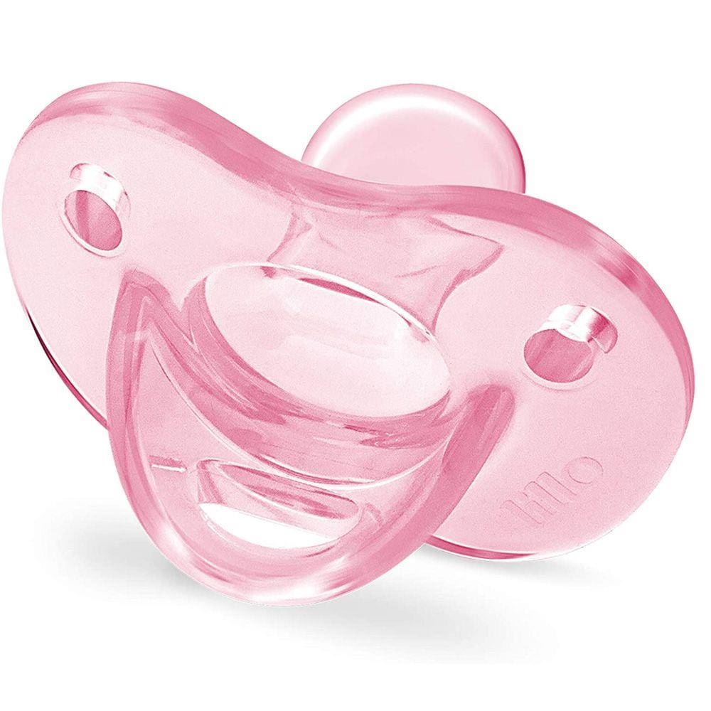 Chupeta Soft Calmimg 100%Silicone 0-6m Rosa Lillo