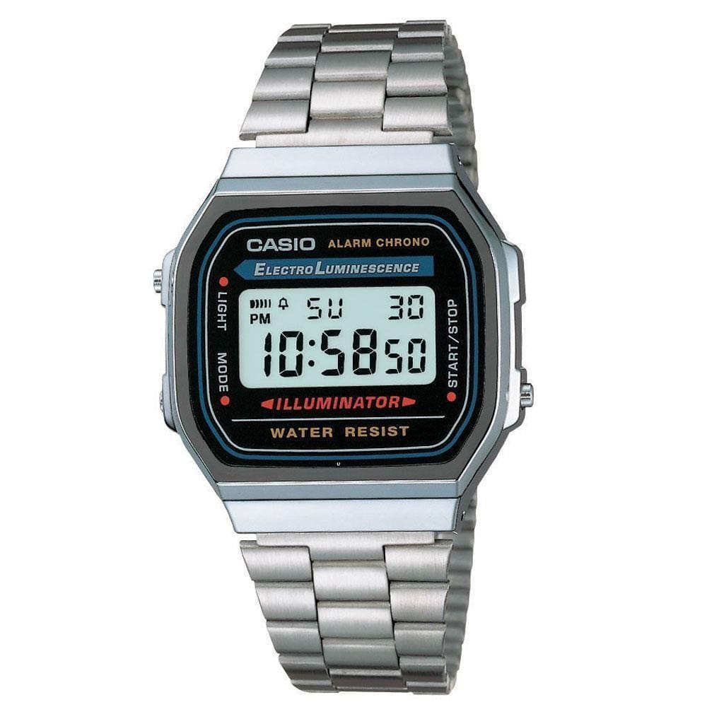 Relógio Unissex Digital Vintage Casio A168Wa-1Df