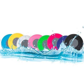 Mini Caixa de Som à Prova D`água Bluetooth USB Preto