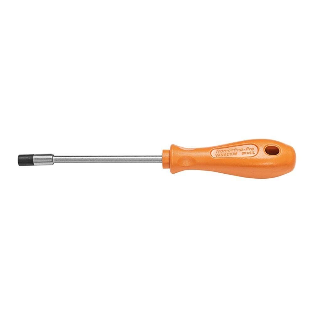 Chave de Fenda Canhão em Aço Cromo Vanádio 1/4"x125 mm Tramontina PRO Tramontina