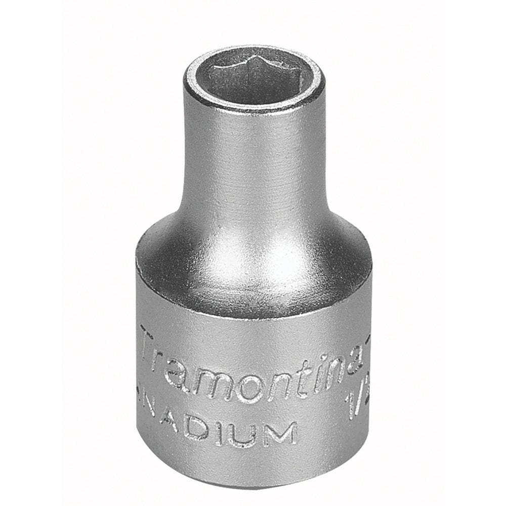 Soquete Sextavado em Aço Cromo Vanádio 5/16&quot; - Encaixe 1/2&quot; Tramontina PRO Tramontina