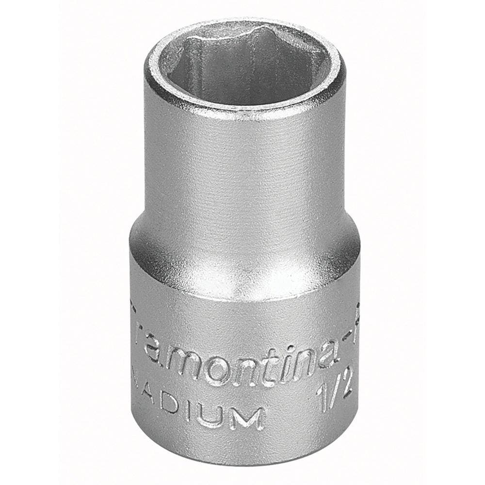 Soquete Sextavado em Aço Cromo Vanádio 13 mm - Encaixe 1/2” Tramontina PRO Tramontina