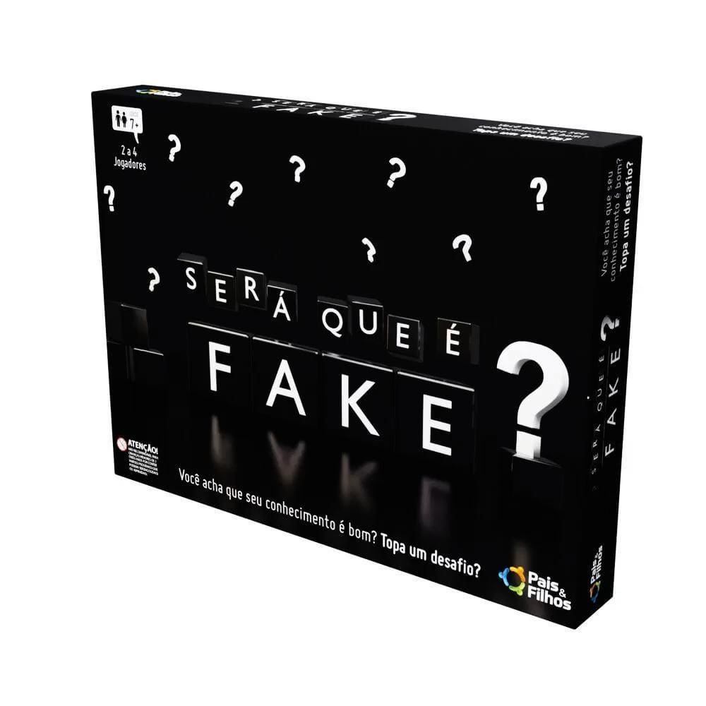 Jogo Será Que É Fake - Pais & Filhos