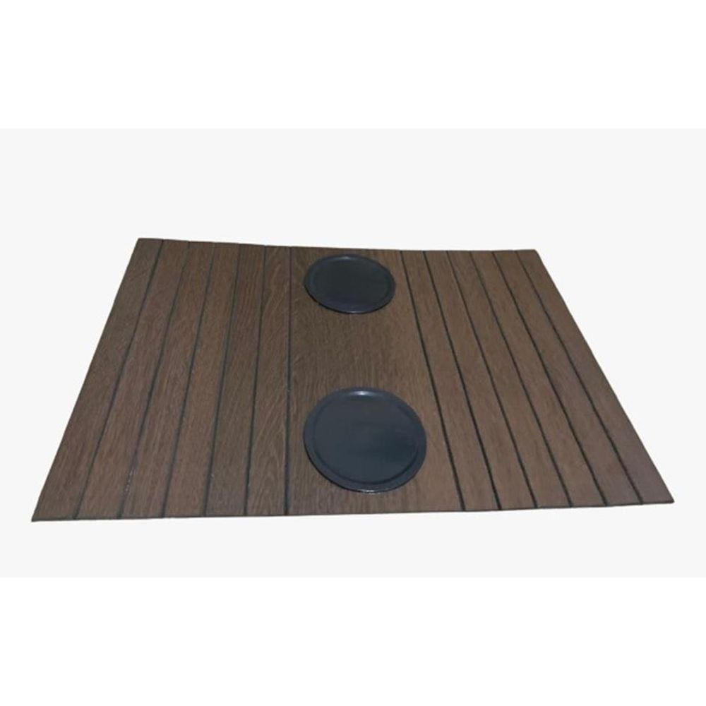 Esteira Flexível - Porta Copos Braço Sofá - 4Mm - Cor Café