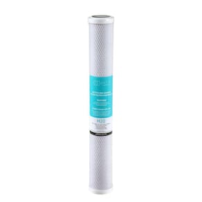 Refil Filtro Carbon Block 20" Hex H20 Carvão Ativado