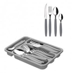 Jogo Talheres Inox Caprese 24 Peças Cz Co0578058Fratelli