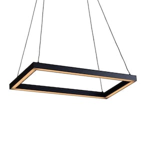 Lustre Pendente Newline Fit Led 743 Bivolt Preto
