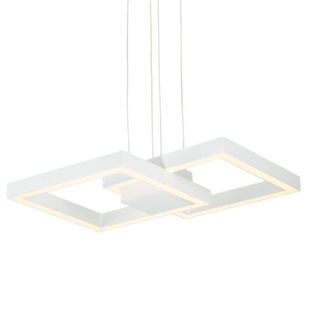 Lustre Pendente Newline Fit Led 705 Bivolt Branco