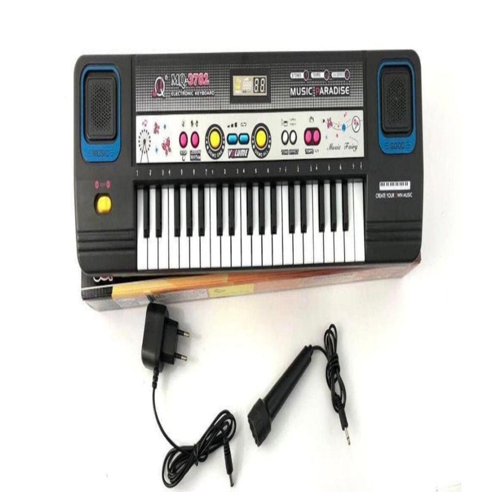 Teclado Piano Com Microfone Infantil