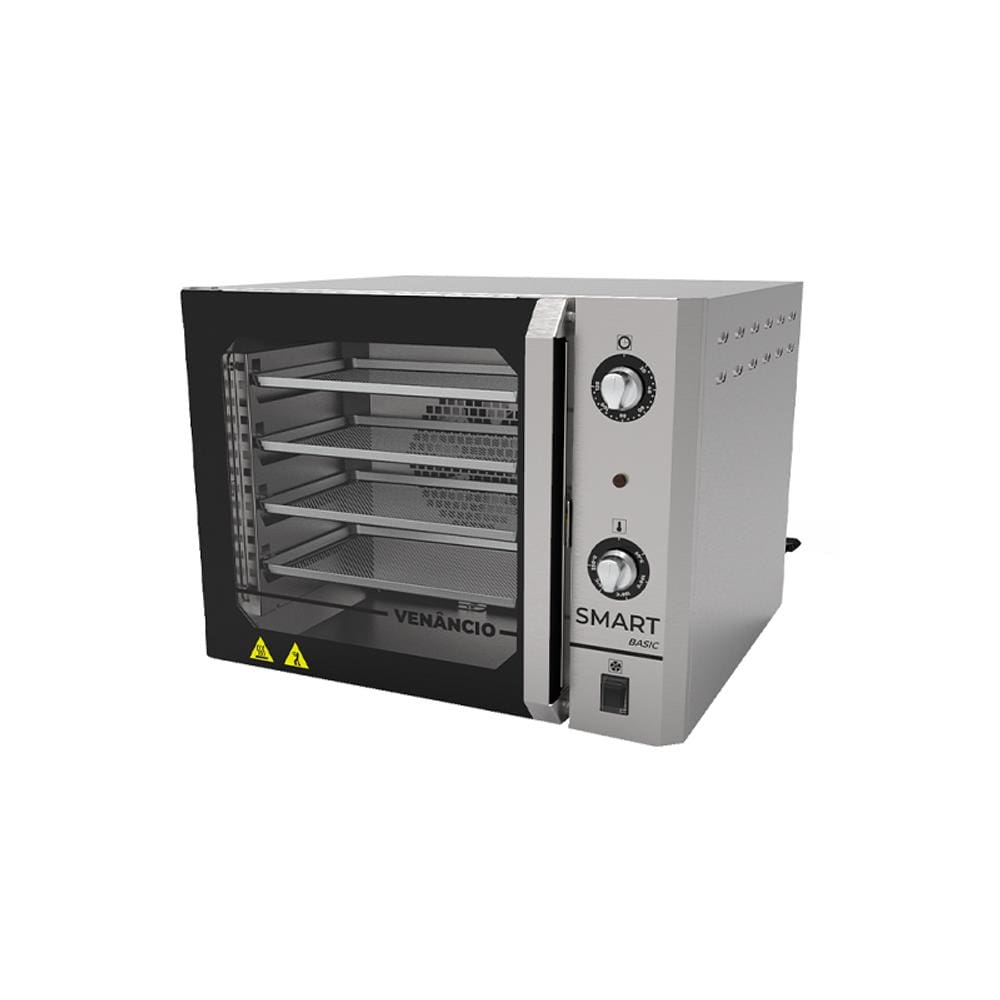 Forno Smart Venancio Turbo Convector Inox 4 Esteiras Fcsb4e