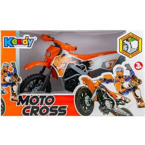 Bike Moto Cross Amarela Aro 16, Uni Toys, 1173 