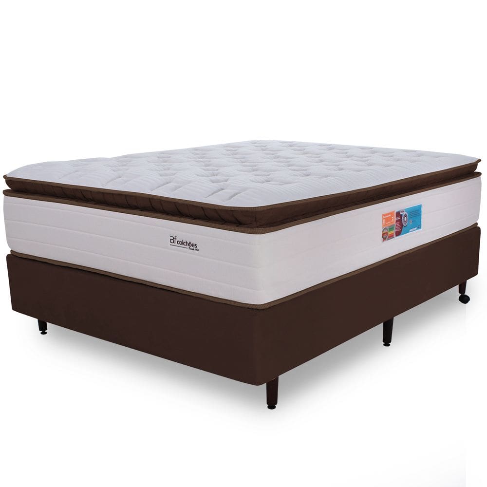 Colchão Casal Premium Mola Ensacadas HiperSoft Sensation Macio 138x188cm BF Colchões