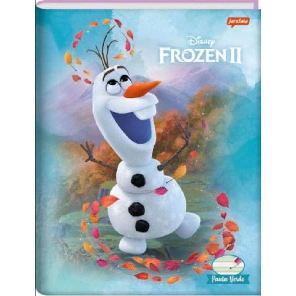 Caderno Meia Pauta 40Fls Frozen - 59726-77