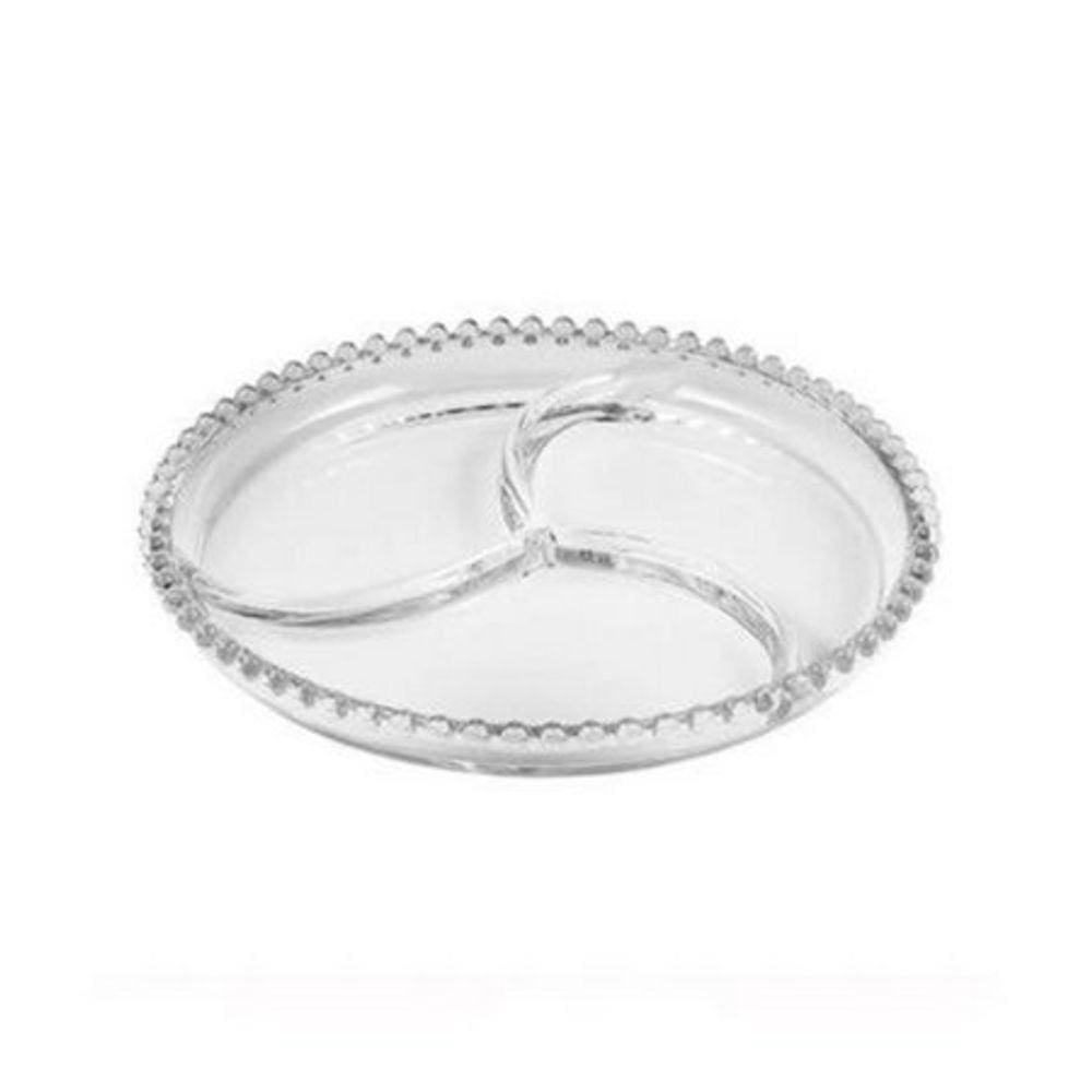 Petisqueira de Cristal Pearl 24cm Rojemac