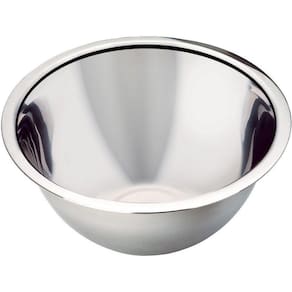 Tigelas Bowl P/ Sevir Saladas, Frutas e Legumes 22CM em Inox
