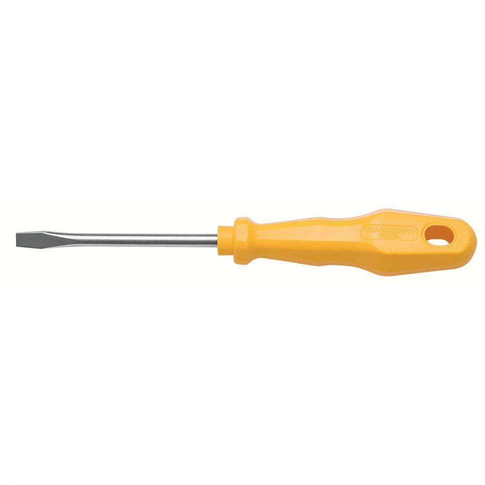Chave de Fenda Tramontina Yellow com Ponta Chata 3/16x3&quot; Tramontina