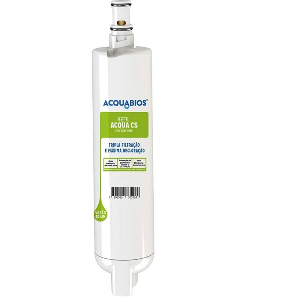 Refil para Purificador Acquabios Acqua CS 30/34/35 Consul 1005-0046