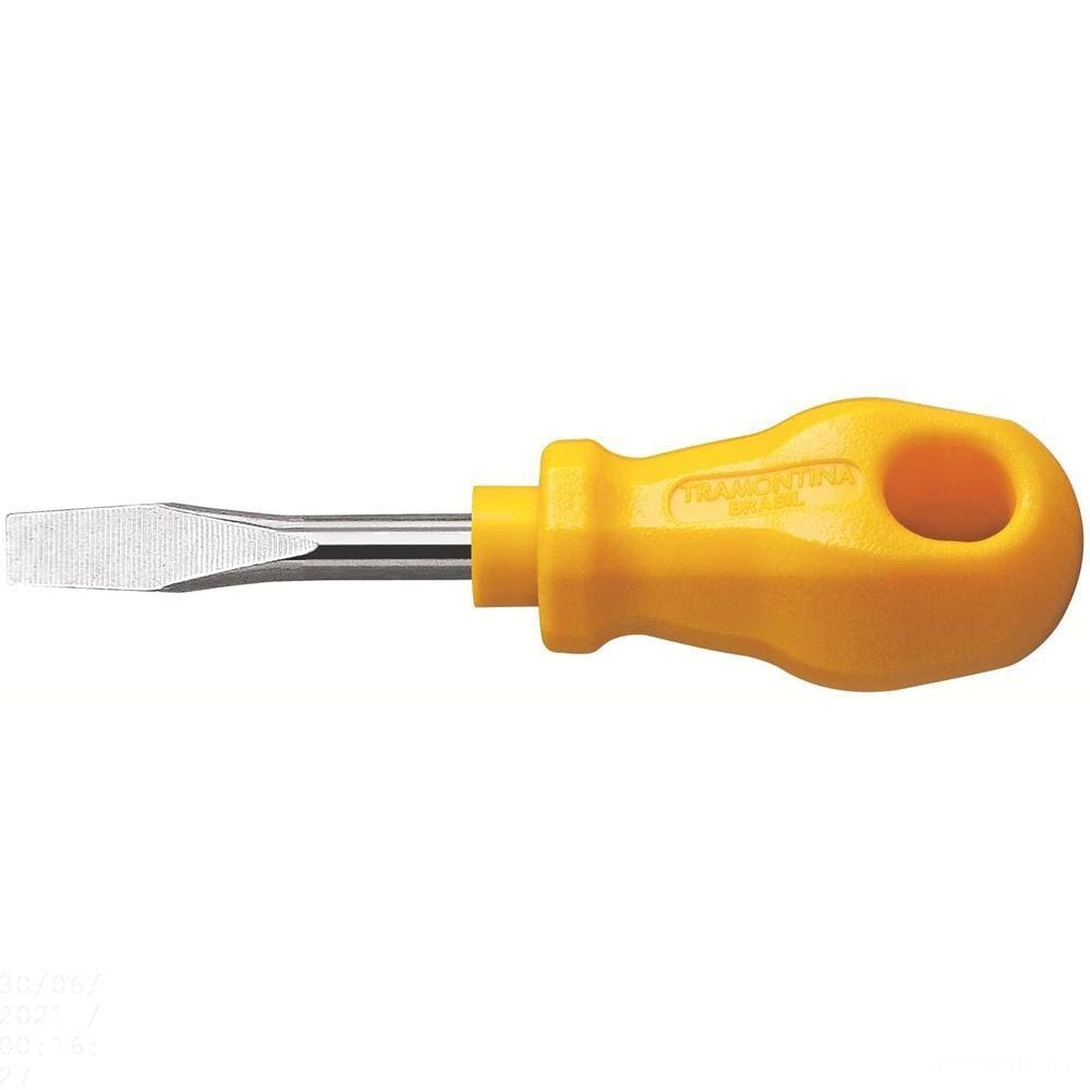 Chave de Fenda Toco Tramontina Yellow com Ponta Chata 1/4x1.1/2” Tramontina