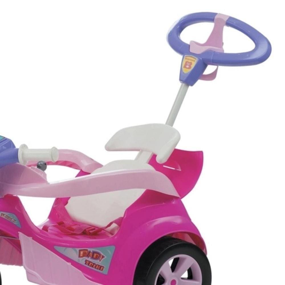 Triciclo Infantil Baby Trike Evolution Rosa Biemme 611