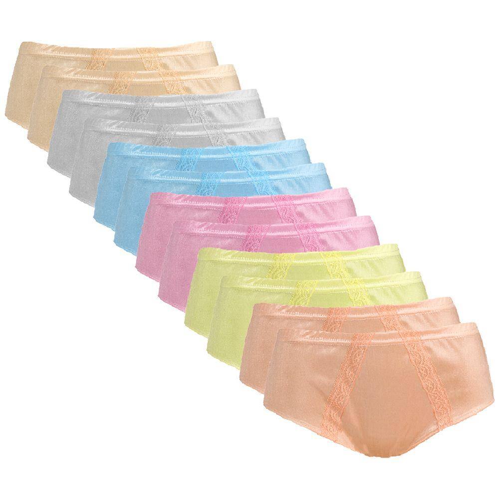 Calcinha adulto com 3 lycra renda gimara | Ponto