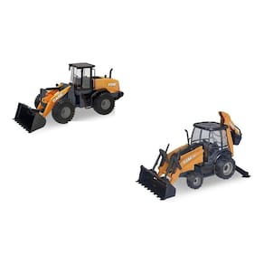 Kit Infantil Carregadeira Retroescavadeira Case 721e 580n