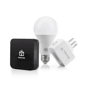 Kit Casa Conectada Positivo 11165232 Branco/Preto