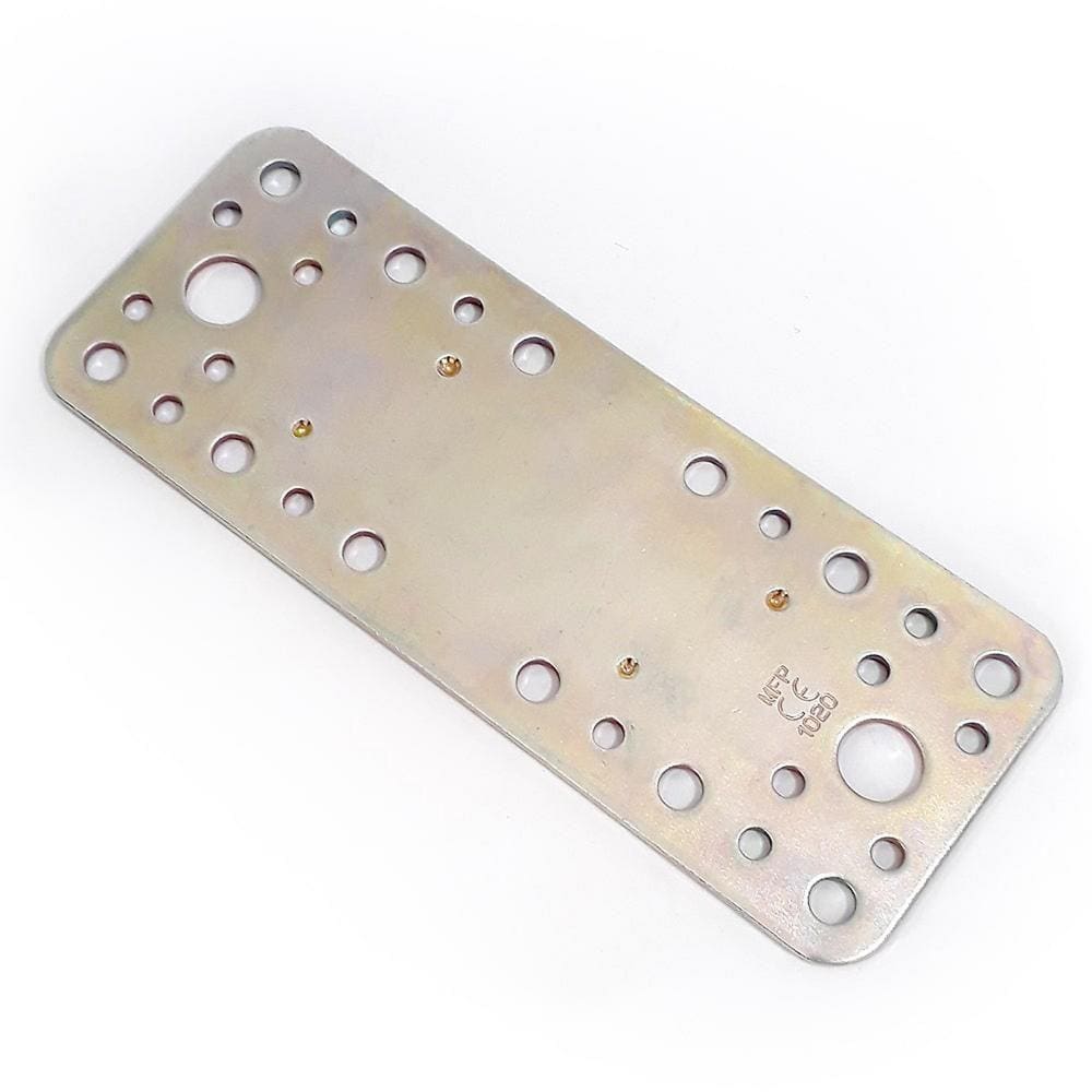 Placa Junção Pesad Ret 65x170x2,5mm Aço G