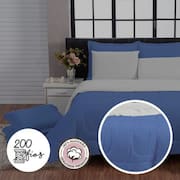 Kit Edredom Italiano3 Peças 100% Algodão Dupla Face Casa Dona