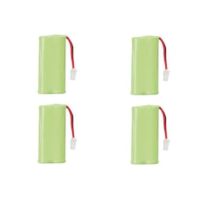 Kit Com 4 Bateria 2,4V 600MA P/ Telefone Sem Fio Intelbras