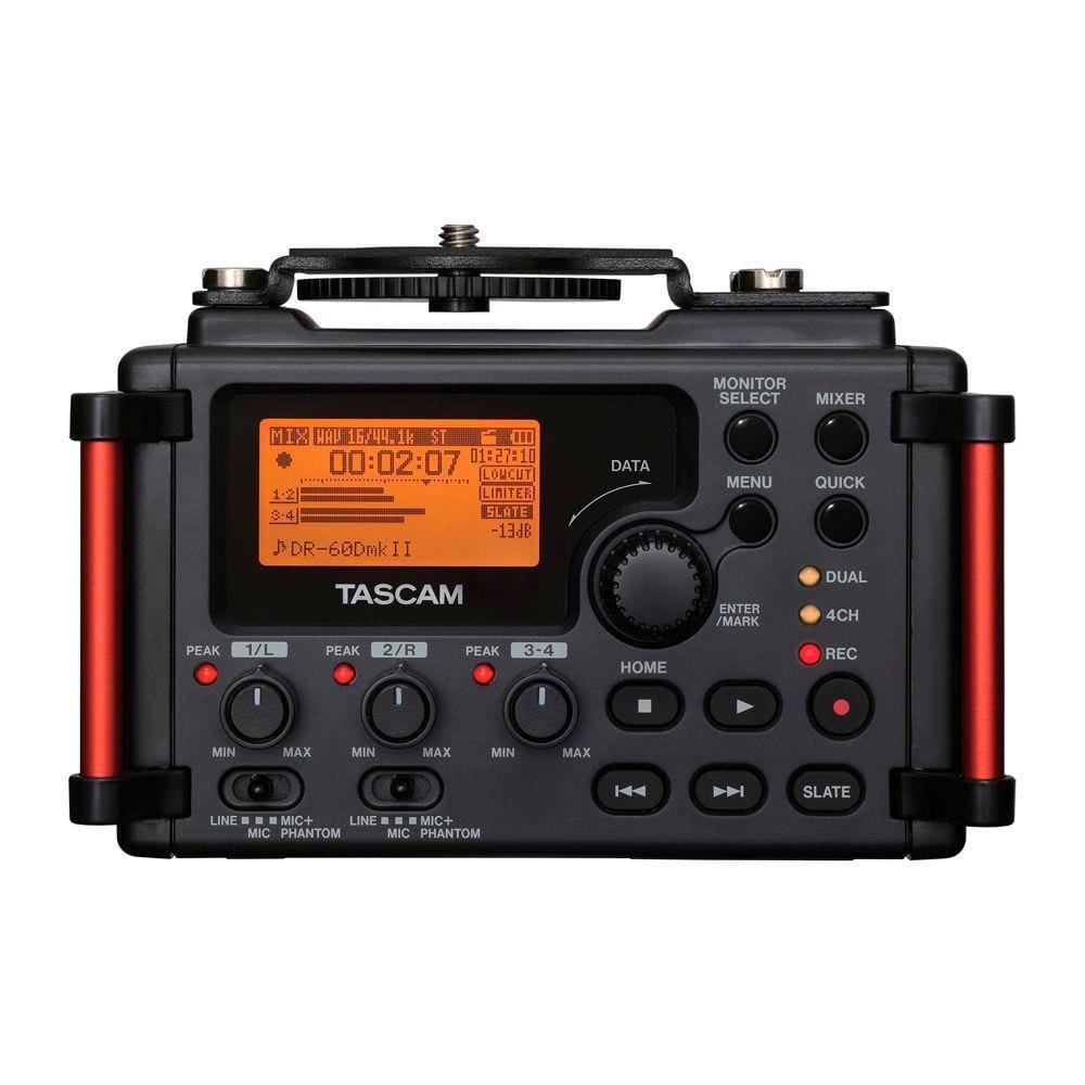 Gravador de Áudio Portátil DR-60DMKII Tascam