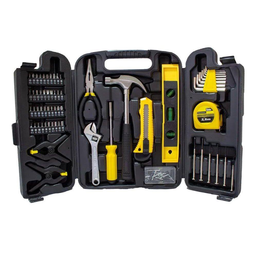 Kit de Ferramentas Maleta com 148 Peças EDA-0DF