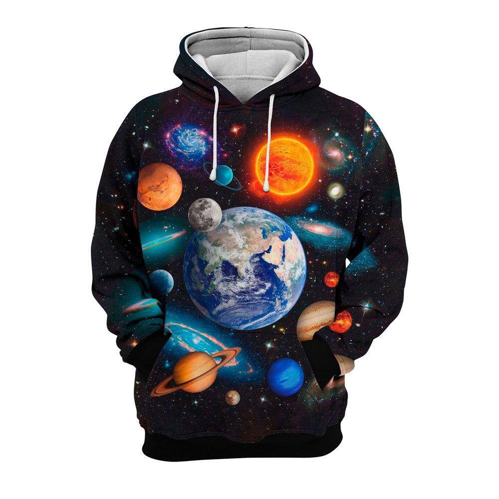 galaxy nasa moletom com capuz