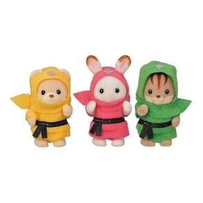 Sylvanian Families Baby Trio Ninja Epoch 5616