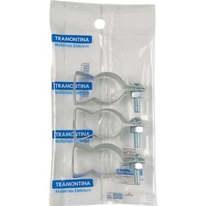 Abraçadeira tipo D 3/4" - embalagem com 3 unidades Tramontina